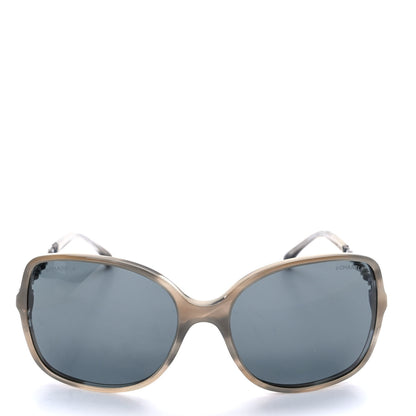 Chanel Lambskin Square Chain Sunglasses 5210-Q Grey 2 of 8