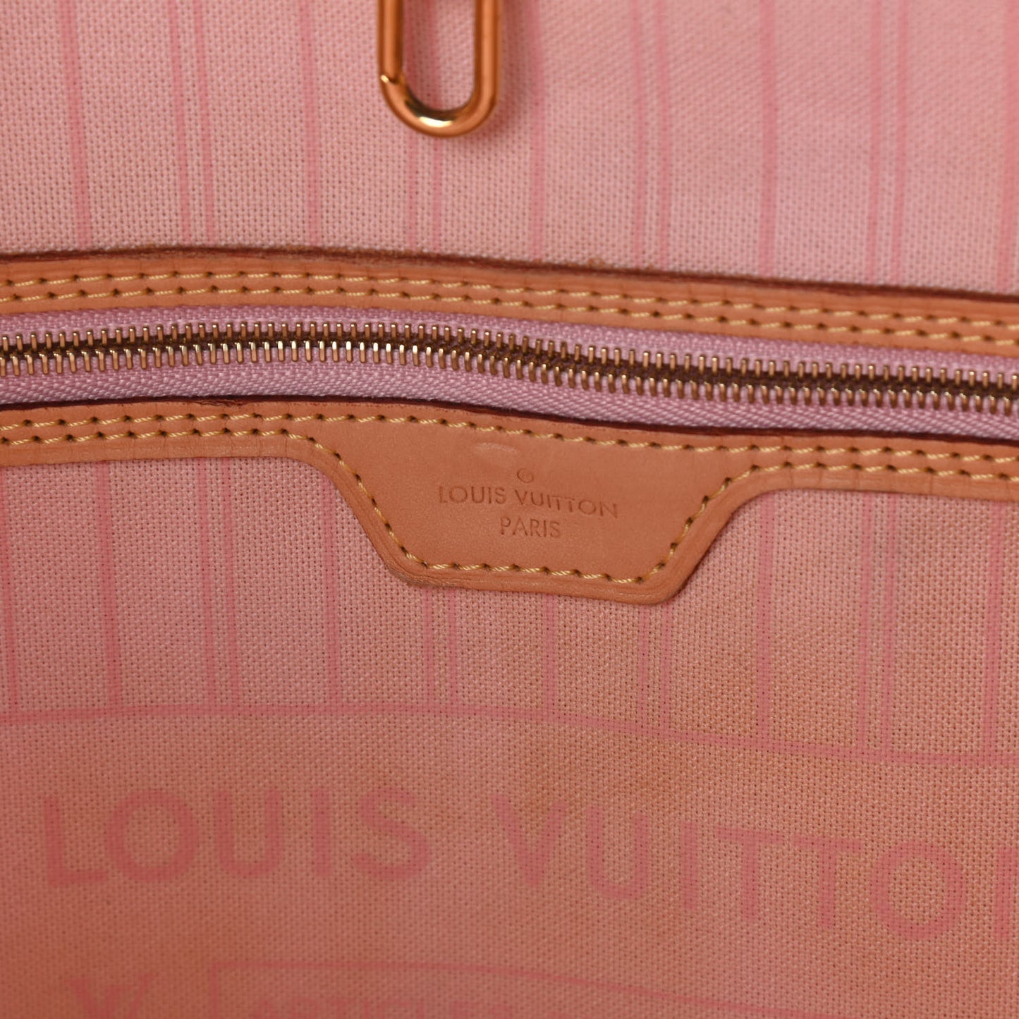 Damier Azur Neo Neverfull MM Rose Ballerine