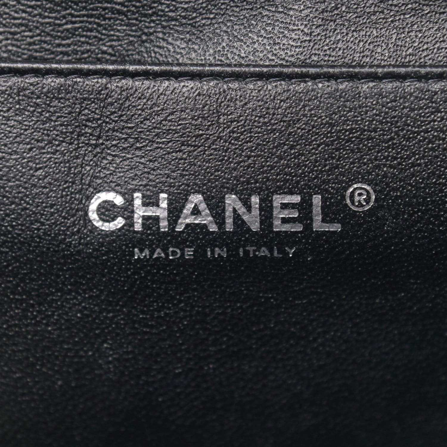 Chanel Patent Quilted Clutch with Chain Flap Black 6 of 9