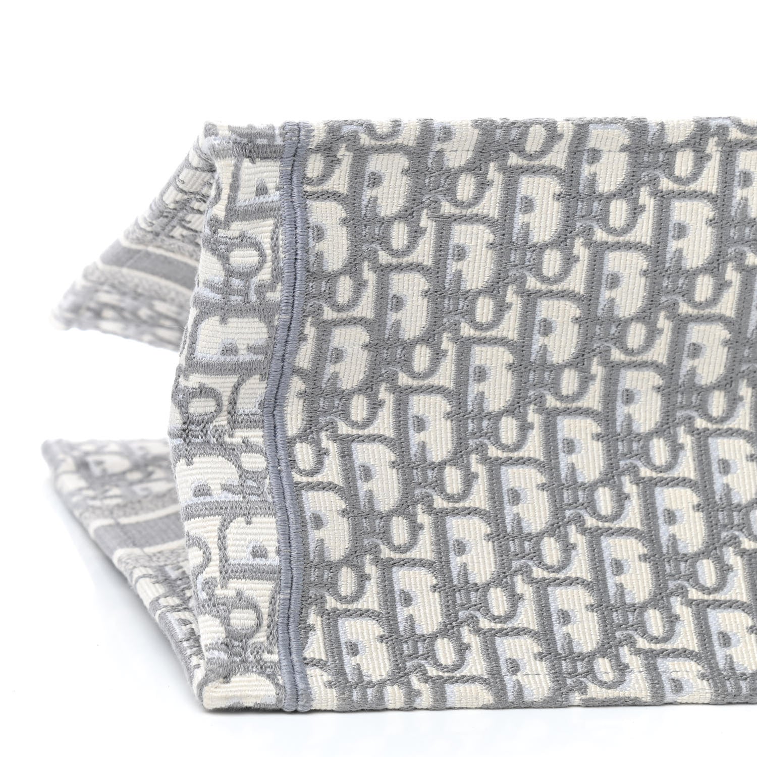 Christian Dior Oblique Medium Book Tote Grey 5 of 8