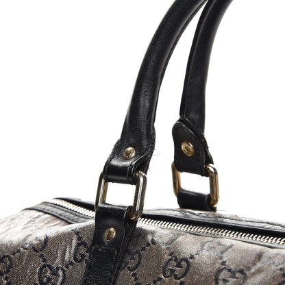 Gucci Crystal Monogram Joy Medium Boston Black 11 of 13