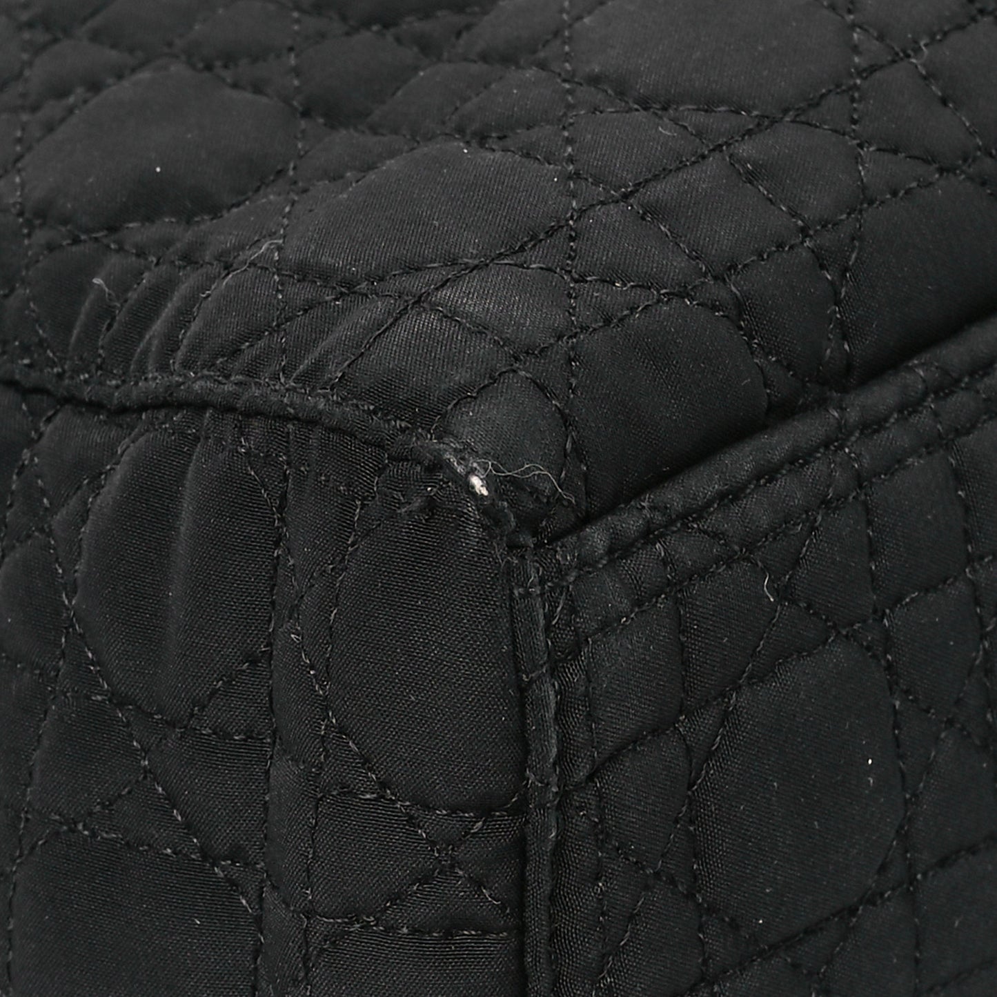 Nylon Cannage Large Lady Dior Black