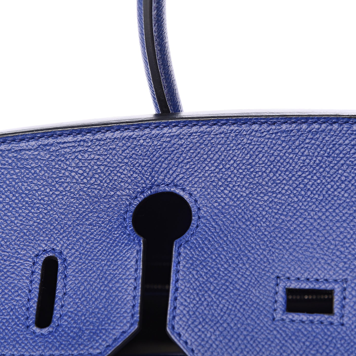 Epsom Birkin 30 Bleu Electrique