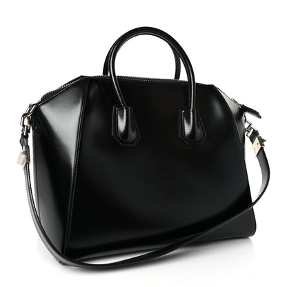 Givenchy Shiny Lord Calfskin Medium Antigona Black 3 of 9