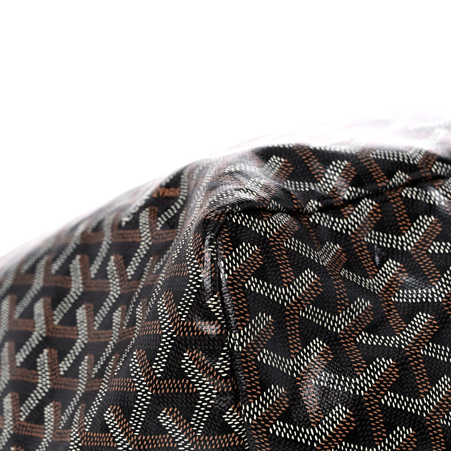 Goyard Goyardine Saint Louis GM Black Gold 7 of 12