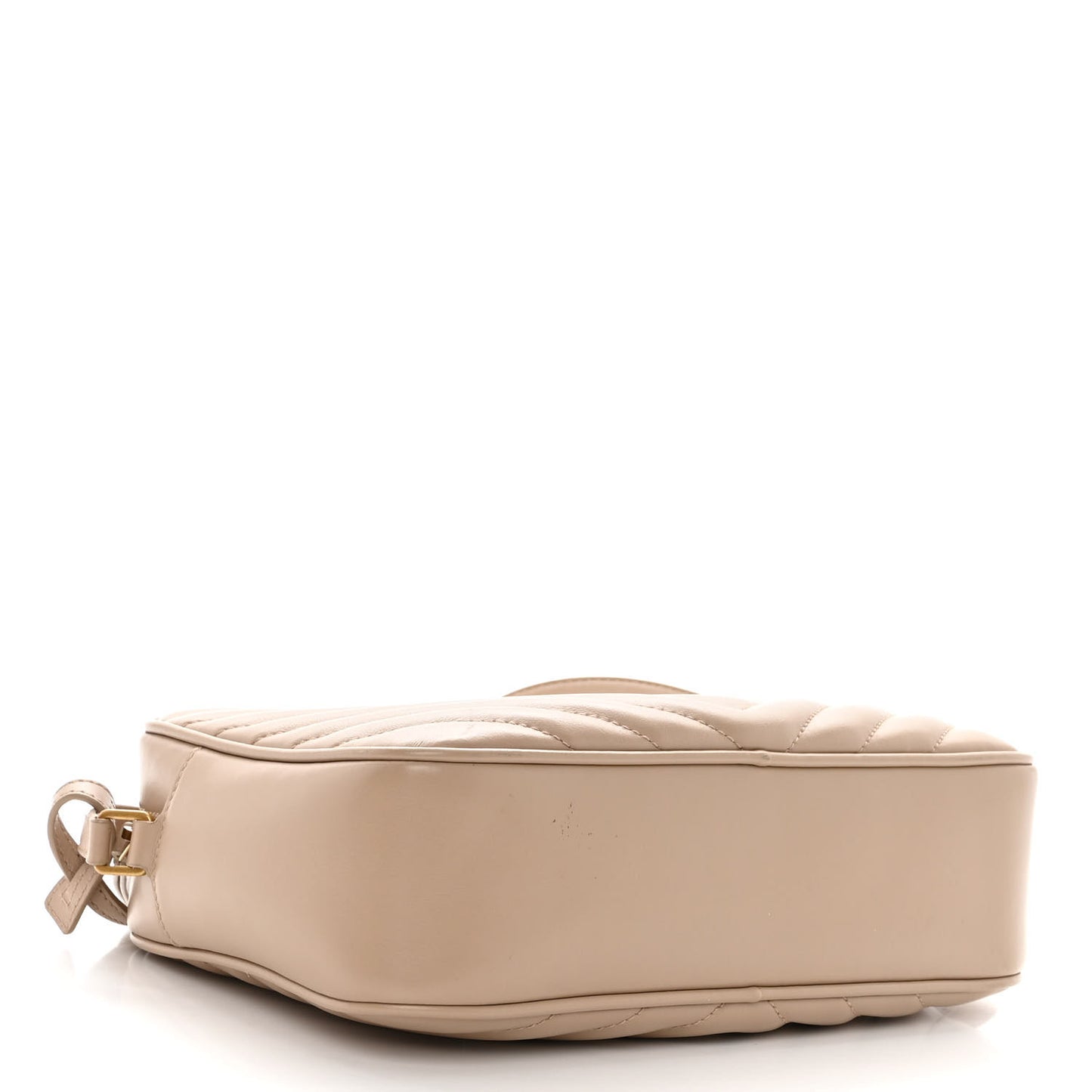 Calfskin Matelasse Monogram Lou Camera Bag Dark Beige