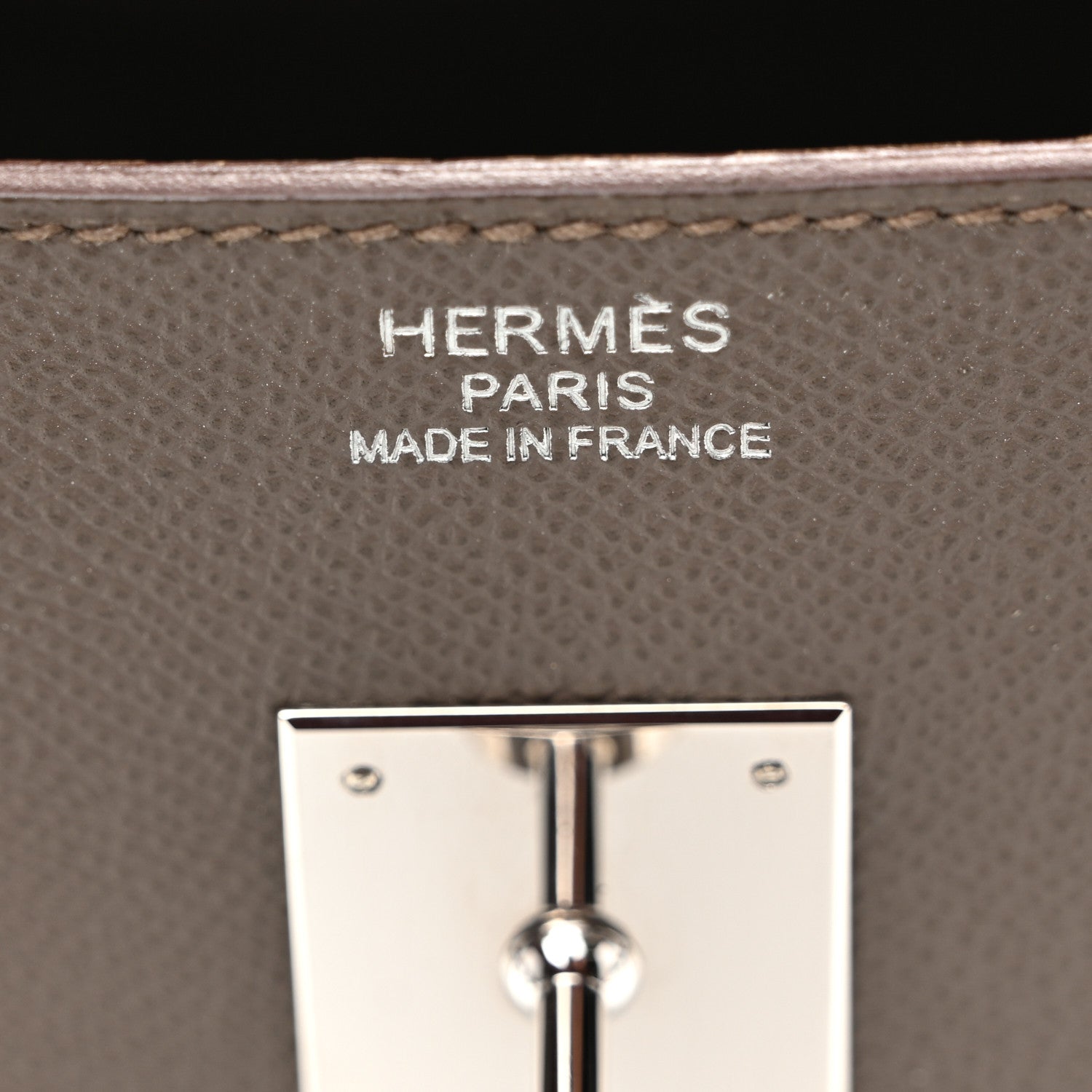Hermes Epsom Birkin 35 Etain 6 of 12