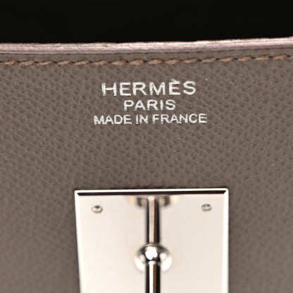 Hermes Epsom Birkin 35 Etain 6 of 12