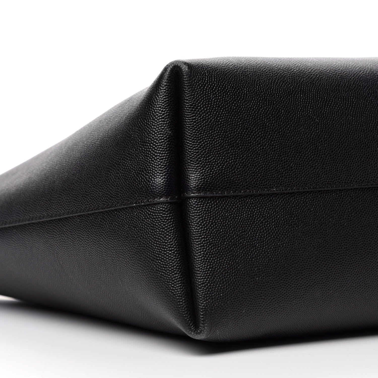 Tom Ford Grained Calfskin Small T Tote Black 6 of 10