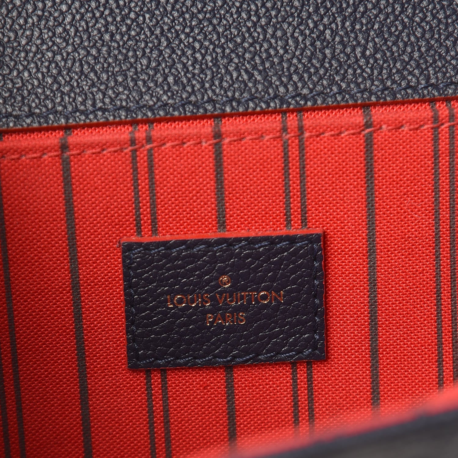 Louis Vuitton Empreinte Pochette Metis Marine Rouge 6 of 11