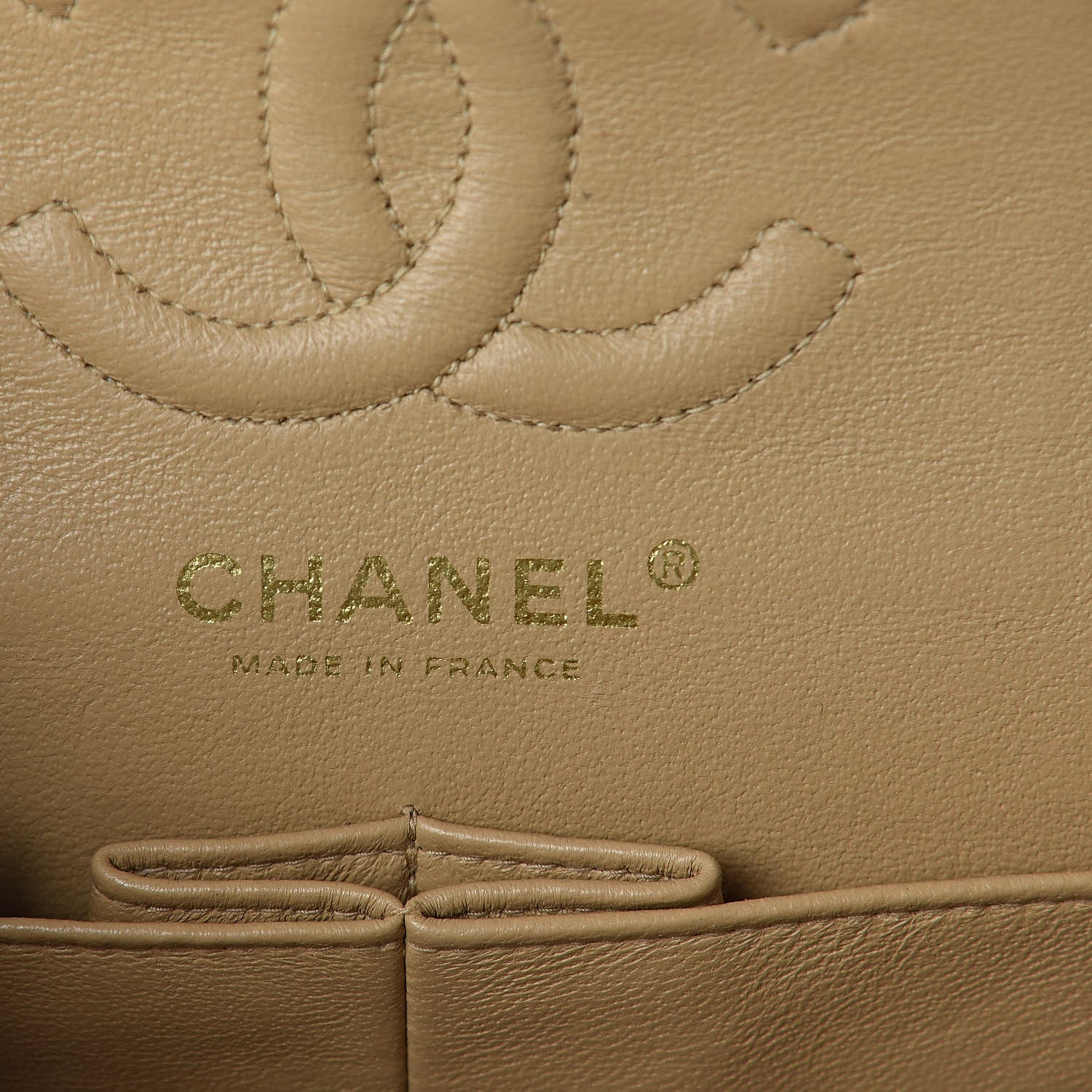 Chanel Caviar Quilted Small Double Flap Beige 6 of 11