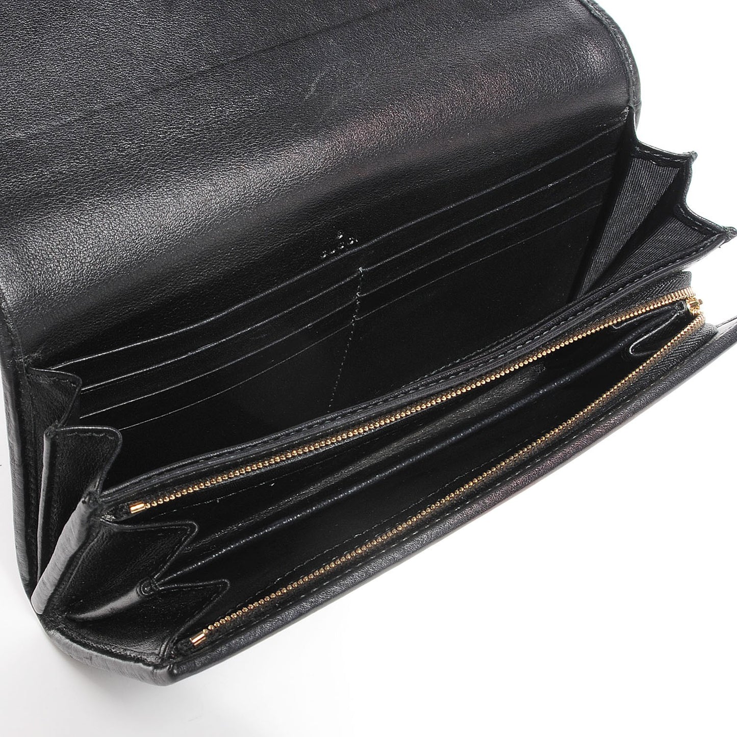 Guccissima Sukey Continental Wallet Continental Wallet Black