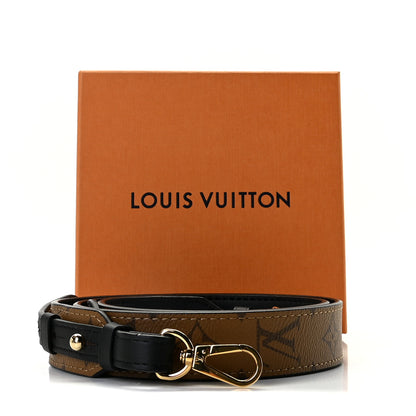 Louis Vuitton Reverse Monogram Bandouliere Shoulder Strap XL Black 4 of 4