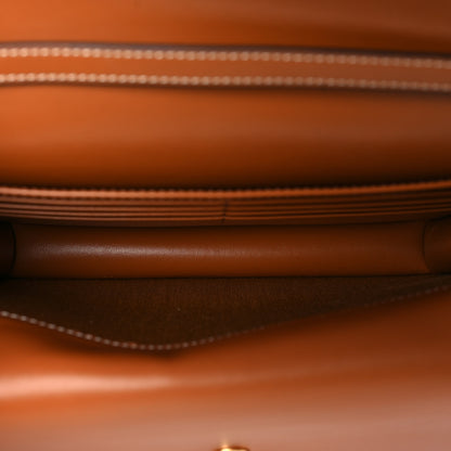 Celine Triomphe Canvas Lambskin Wallet On Strap Tan 5 of 11