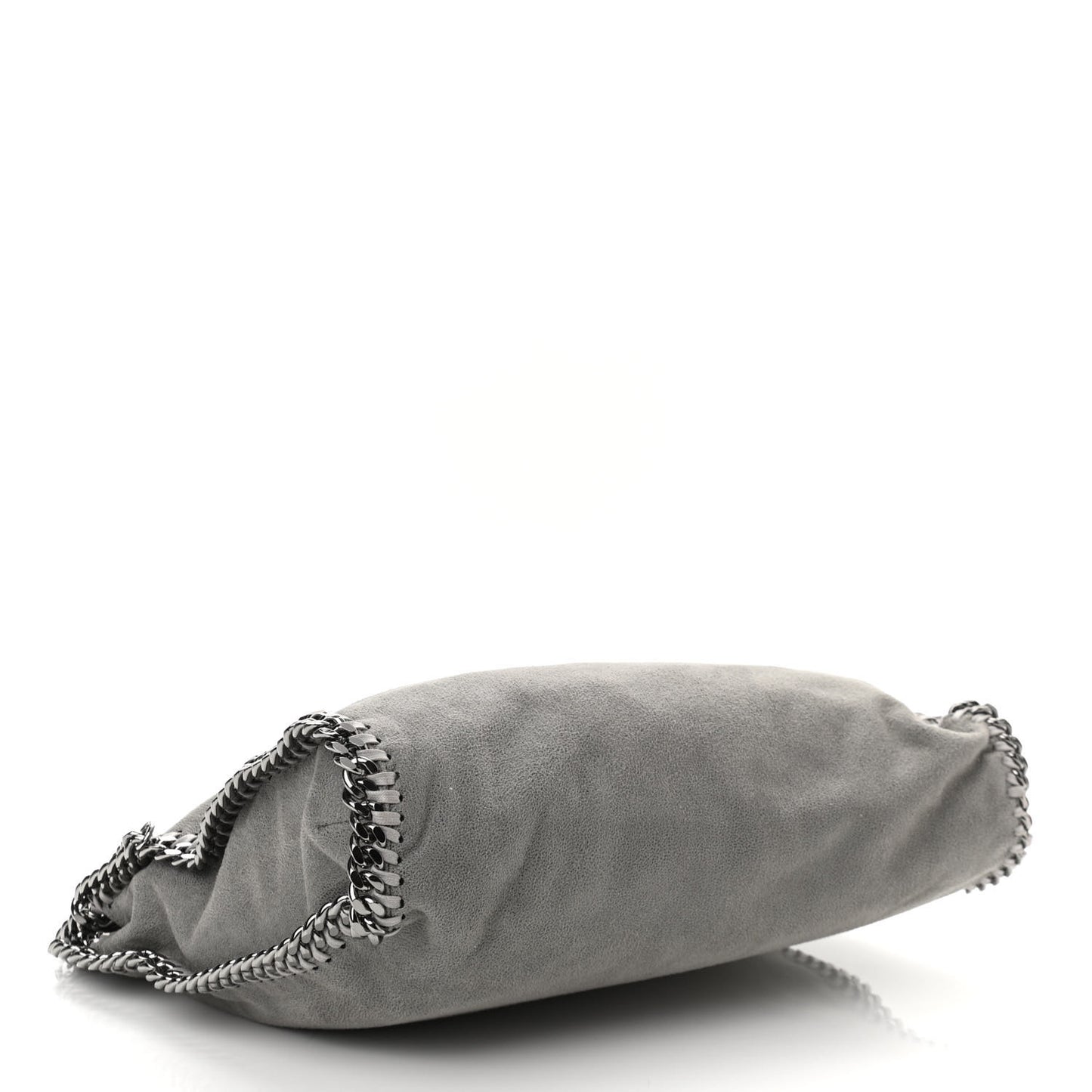 Shaggy Deer Falabella Fold Over Tote Grey