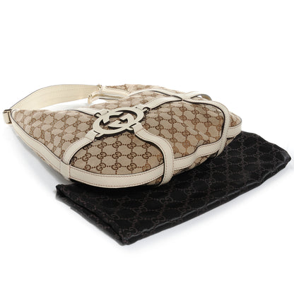 Gucci Monogram GG ROYAL Hobo Off White 4 of 7
