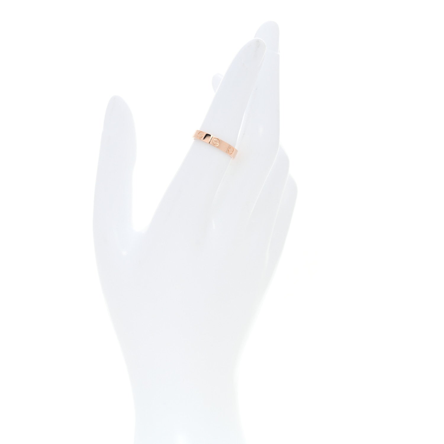 Cartier 18K Pink Gold 3.5mm LOVE Wedding Band Ring 52 6 2 of 4