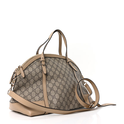 Gucci GG Supreme Monogram Medium Nice Top Handle Dome Bag Beige 3 of 10