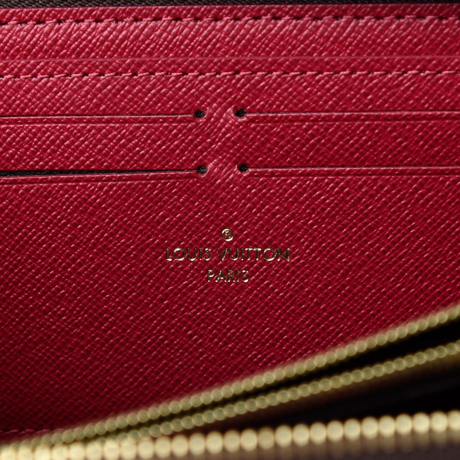 Louis Vuitton Monogram Clemence Wallet Fuchsia 6 of 9