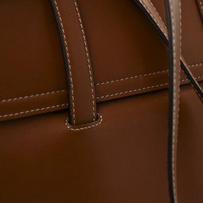 Celine Calfskin Large Soft 16 Bag Tan 12 of 12