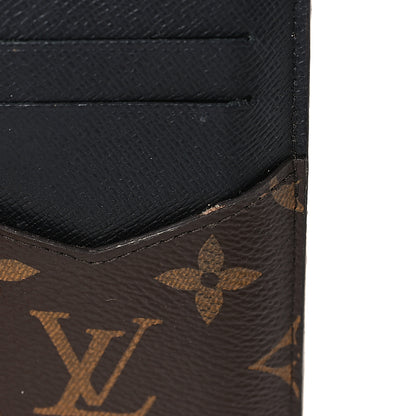 Louis Vuitton Monogram Recto Verso Card Holder Black 7 of 7