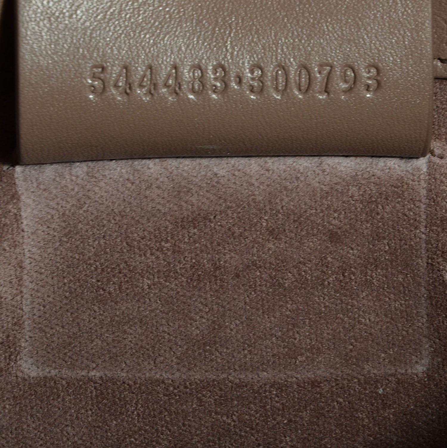 Alexander McQueen Calfskin Embossed Suede Large Heroine Tan 8 of 8