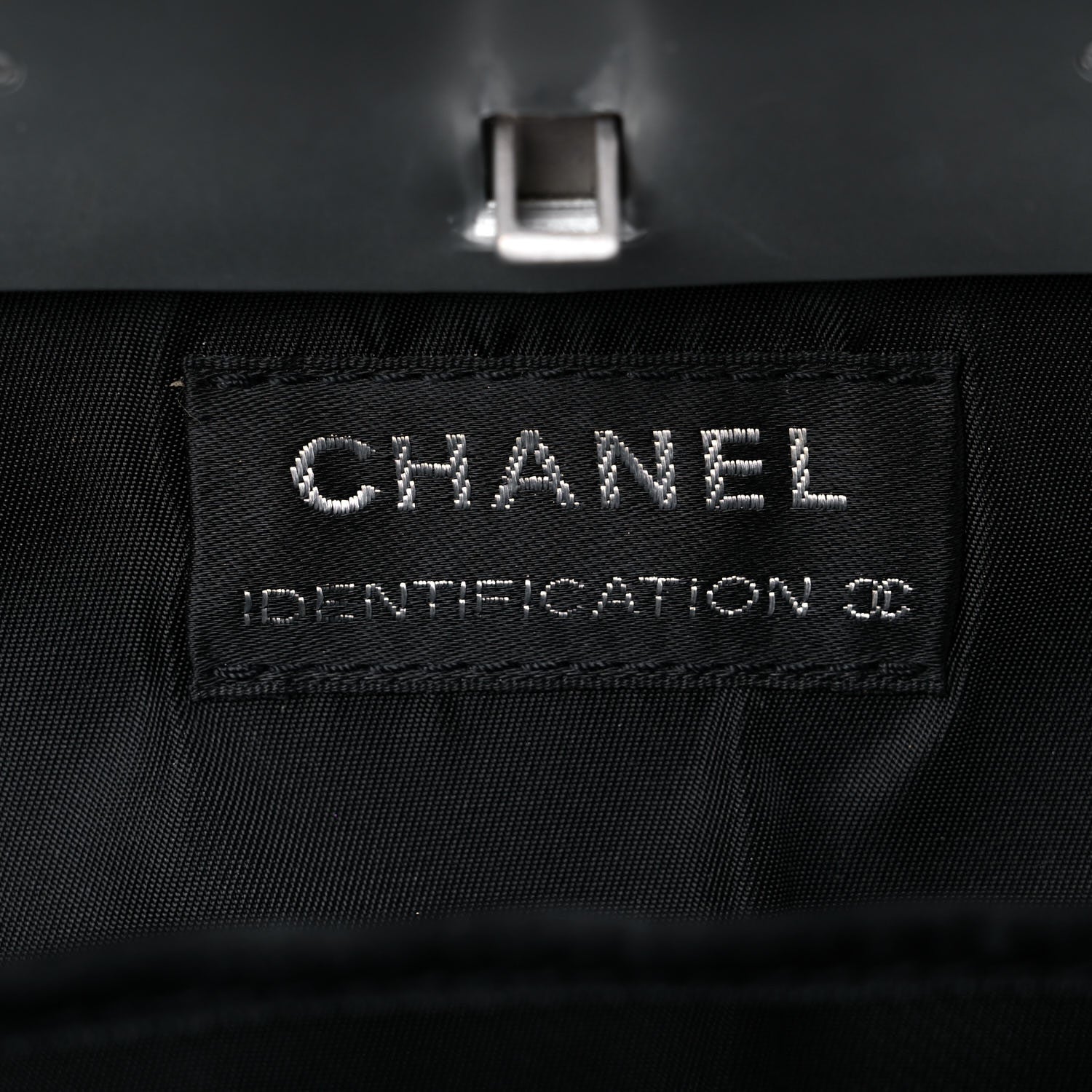 Chanel Felt Millennium 2005 Hard Case Crossbody Bag Grey 6 of 14