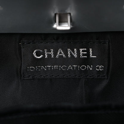 Chanel Felt Millennium 2005 Hard Case Crossbody Bag Grey 6 of 14