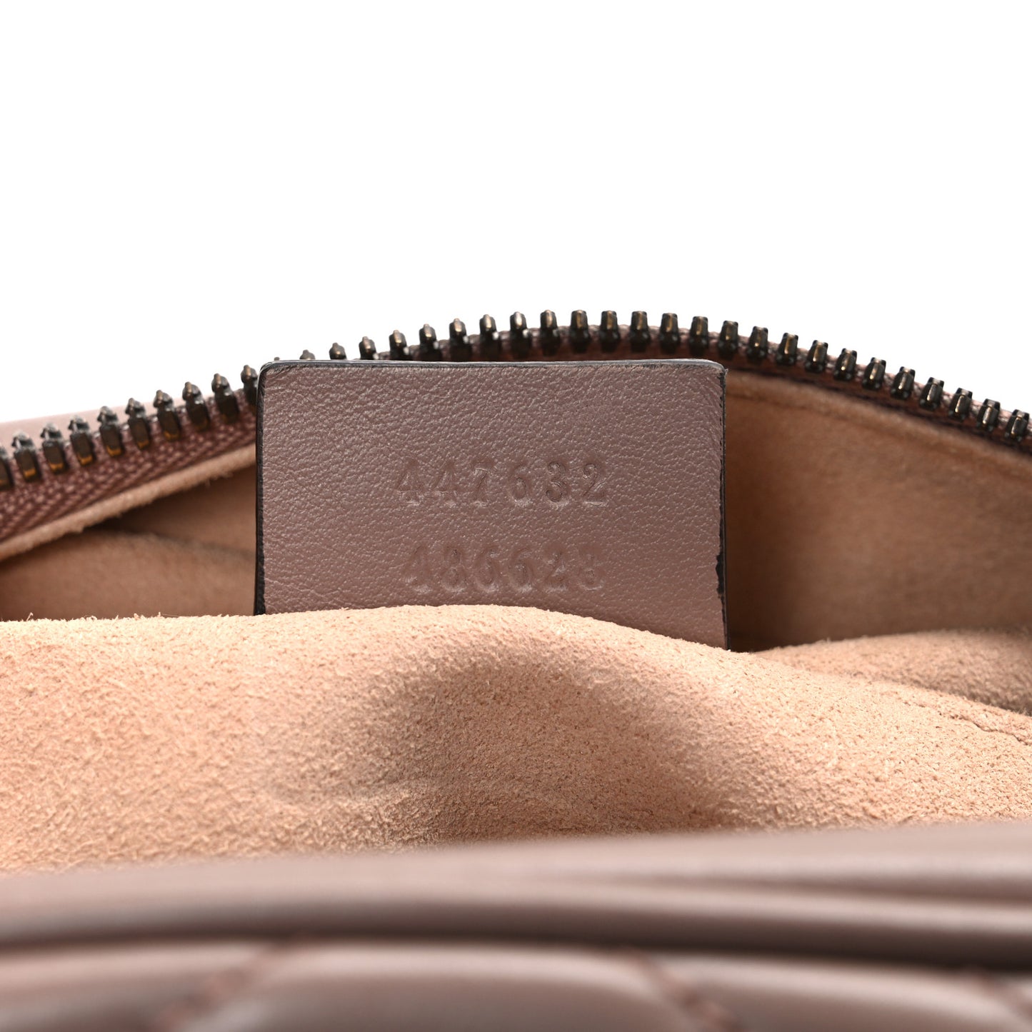 Calfskin Matelasse Small GG Marmont Chain Shoulder Bag Porcelain Rose