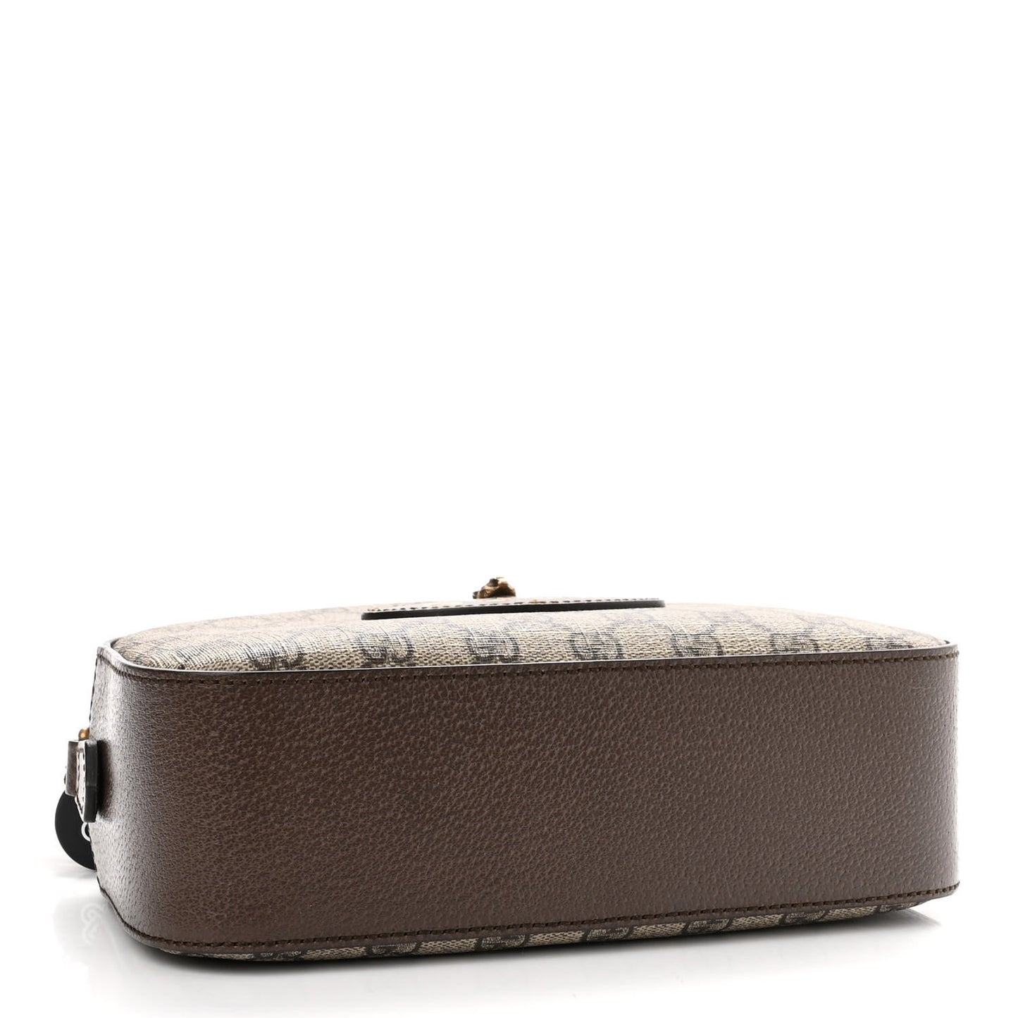 GG Supreme Monogram Web Neo Vintage Shoulder Bag Beige New Acero Crop