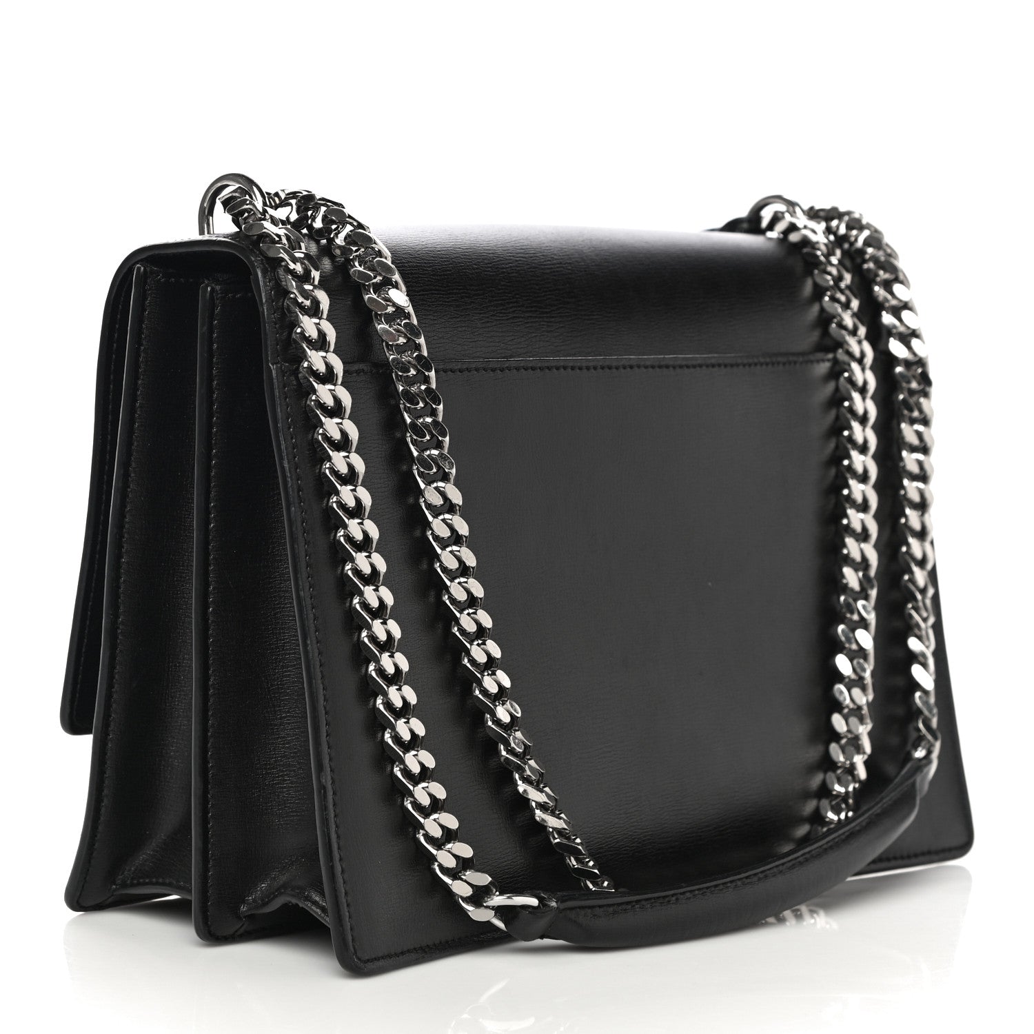 Saint Laurent Calfskin Medium Monogram Sunset Black 3 of 12