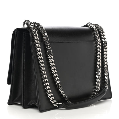 Saint Laurent Calfskin Medium Monogram Sunset Black 3 of 12