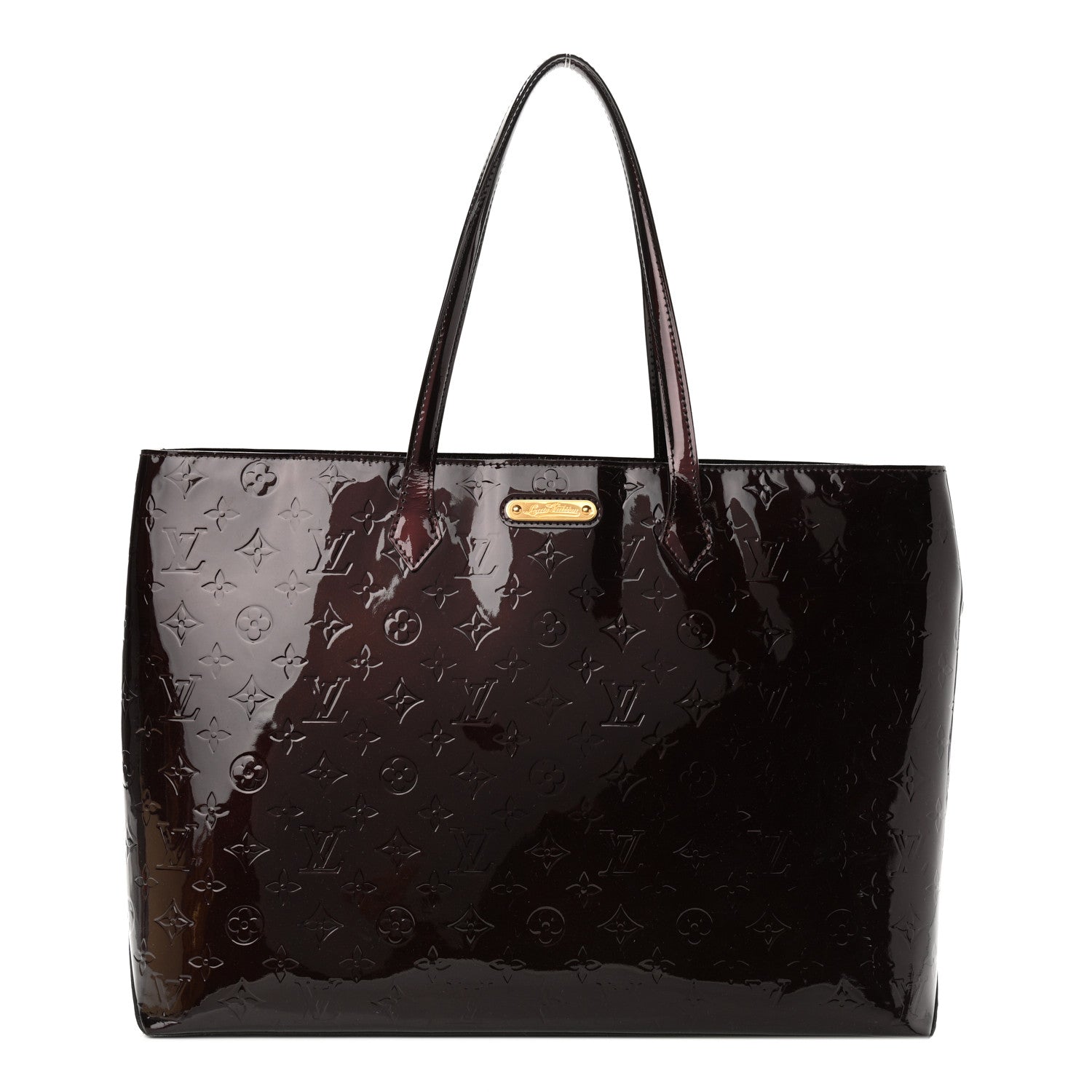 Louis Vuitton Vernis Wilshire GM Amarante 1 of 12