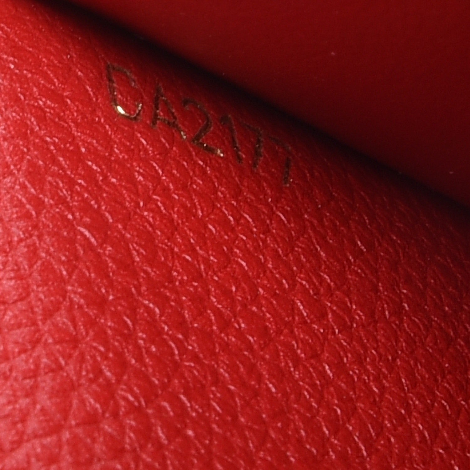 Louis Vuitton Calfskin Double V Wallet Rubis 7 of 7