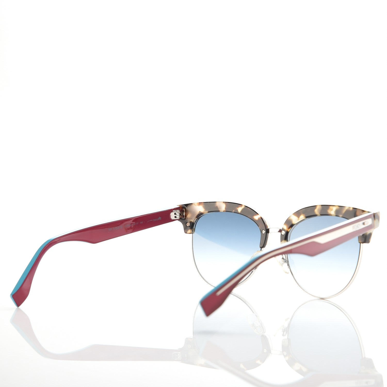Fendi Sunglasses FF 0154/S Dark Havana Multicolor | 4 of 8