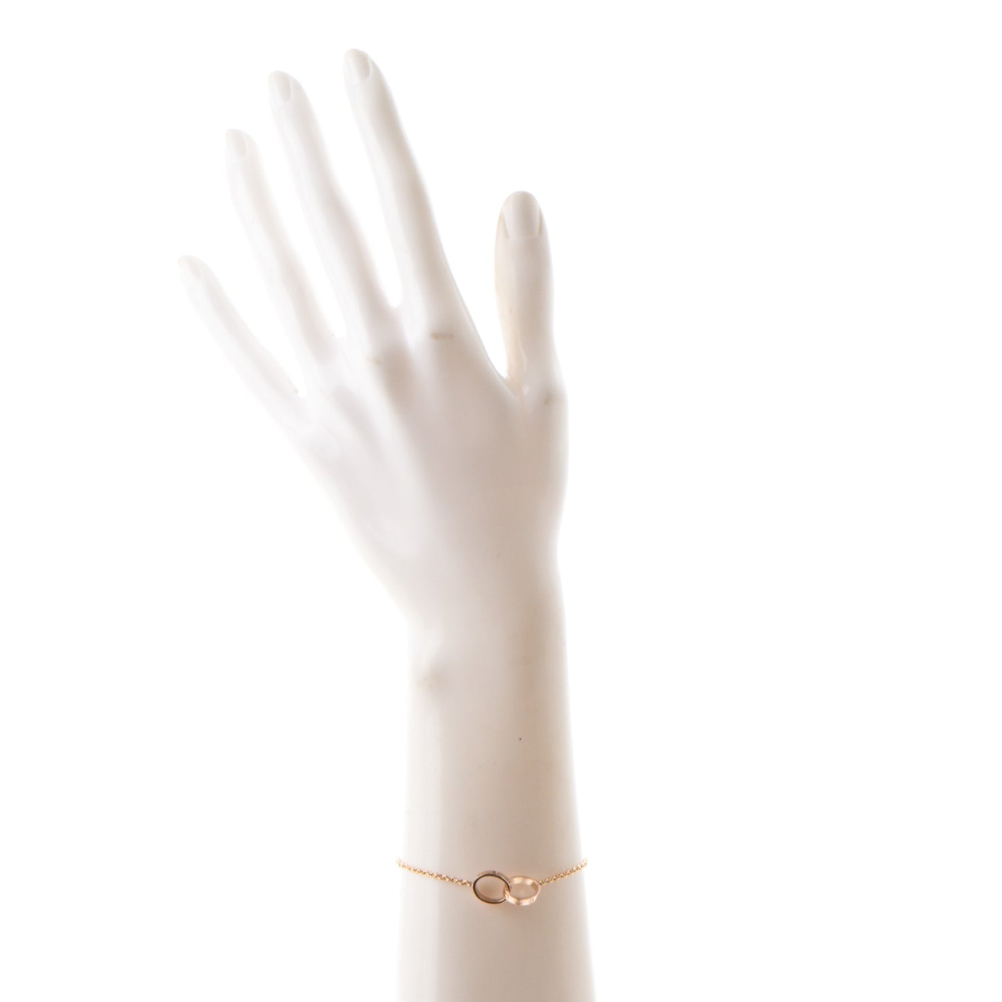 18K Pink Gold Interlocking LOVE Bracelet