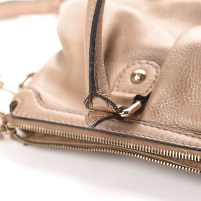 Gucci Metallic Calfskin Medium Sukey Top Handle Bag Pink 16 of 17