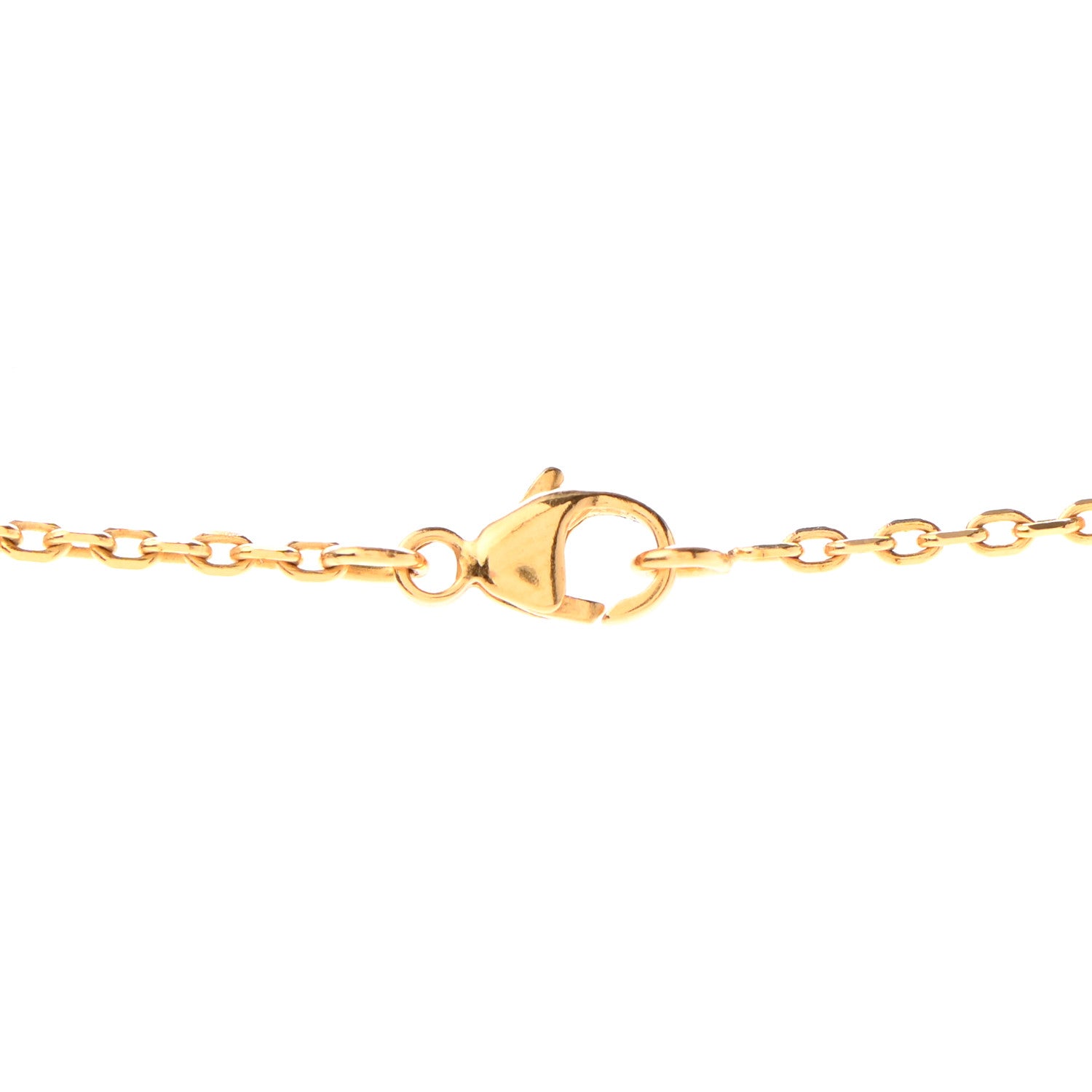 Hermes Lacquered Gold Pop H Pendant Necklace Marron Glace 4 of 6