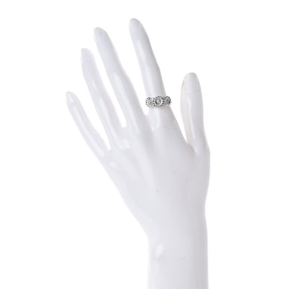 Tiffany Platinum Diamond Three Flower Ring 50 5.5 2 of 6