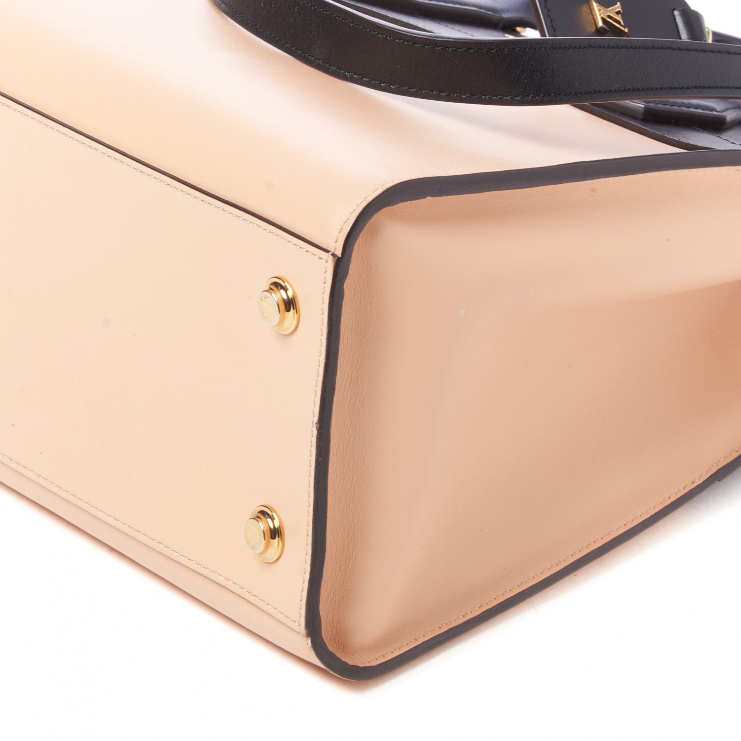 Louis Vuitton Calfskin City Steamer MM Vanilla Black 5 of 8