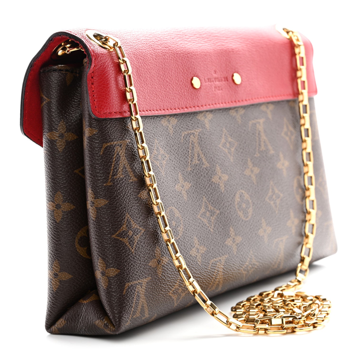 Louis Vuitton Monogram Pallas Chain Cherry 3 of 9