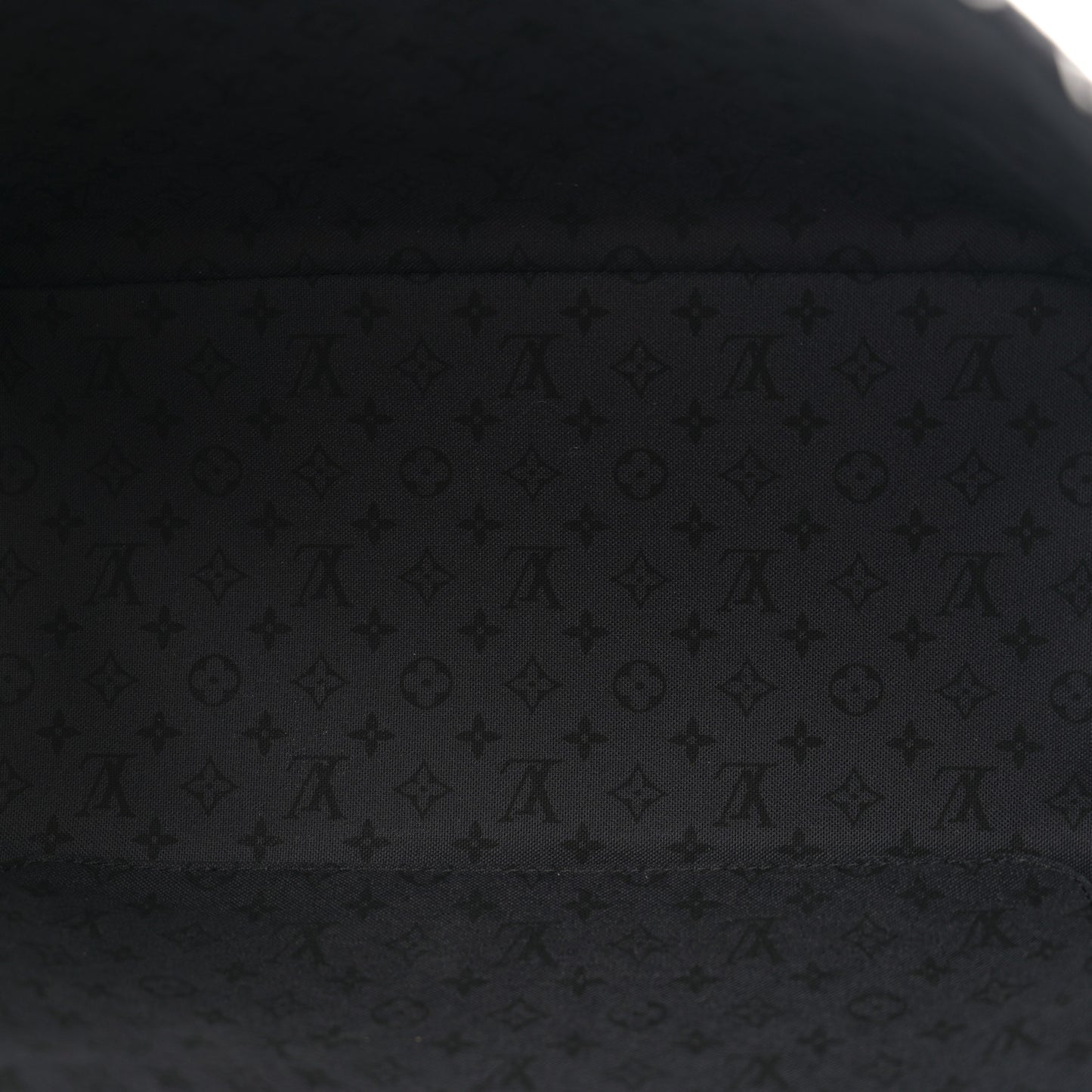 Monogram Giant Crafty Neverfull MM Creme Rouge Black