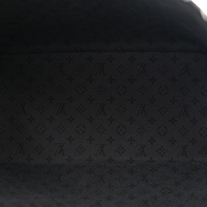 Louis Vuitton Monogram Giant Crafty Neverfull MM Creme Rouge Black 6 of 11