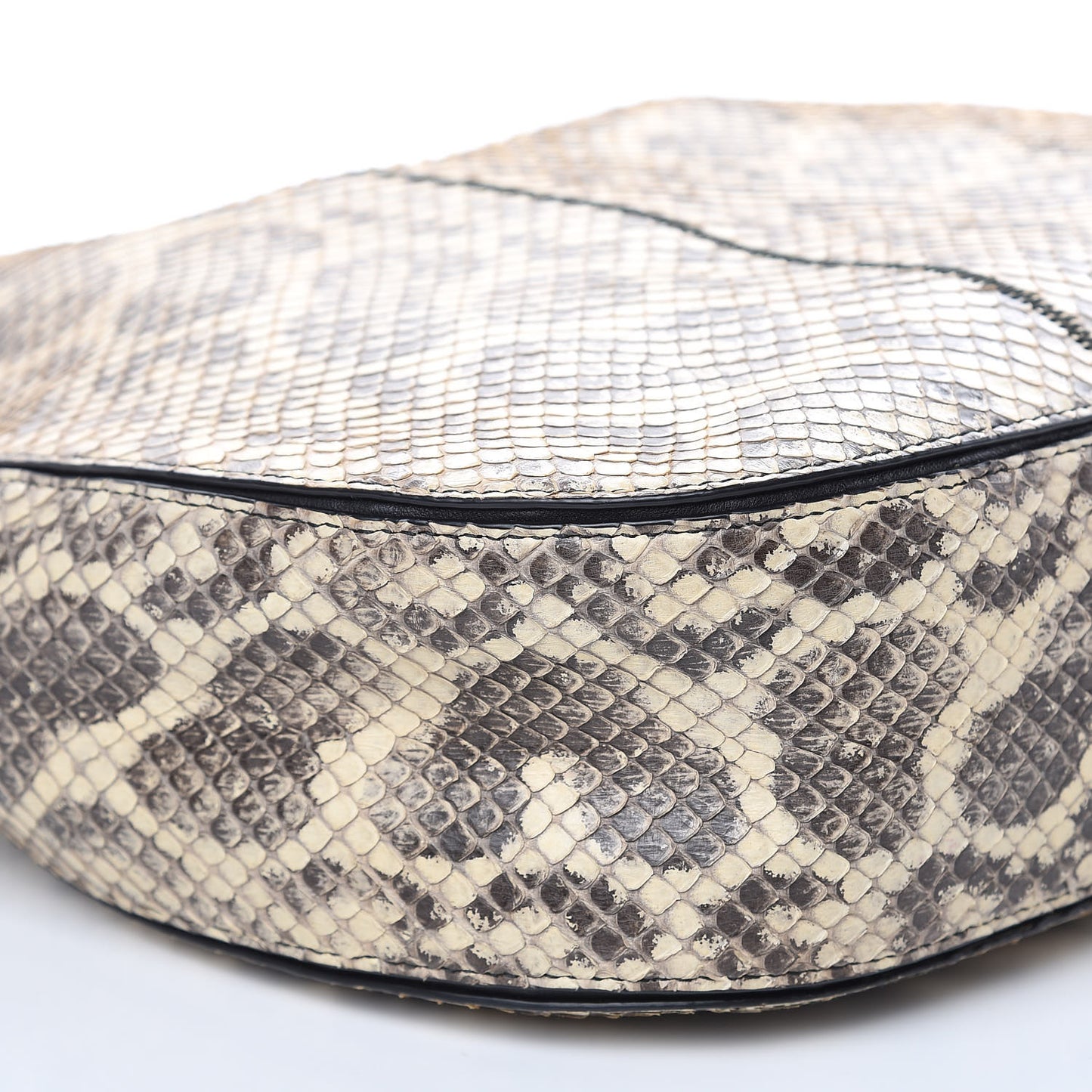 Anaconda Medium Loop Hobo White Black