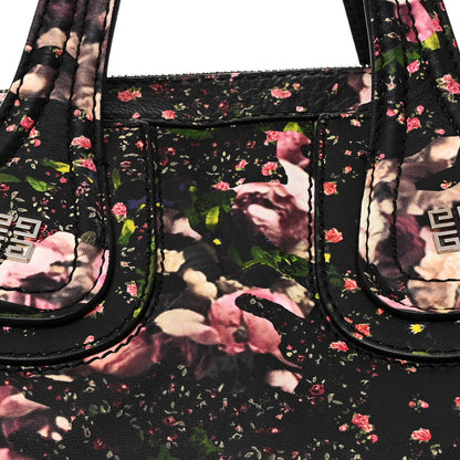 Givenchy Lambskin Roses Camouflage Print Medium Nightingale Black 8 of 10