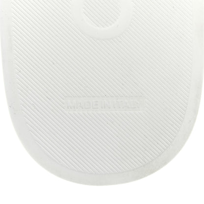 Chanel Rubber CC Flat Slide Sandals White 7 of 8
