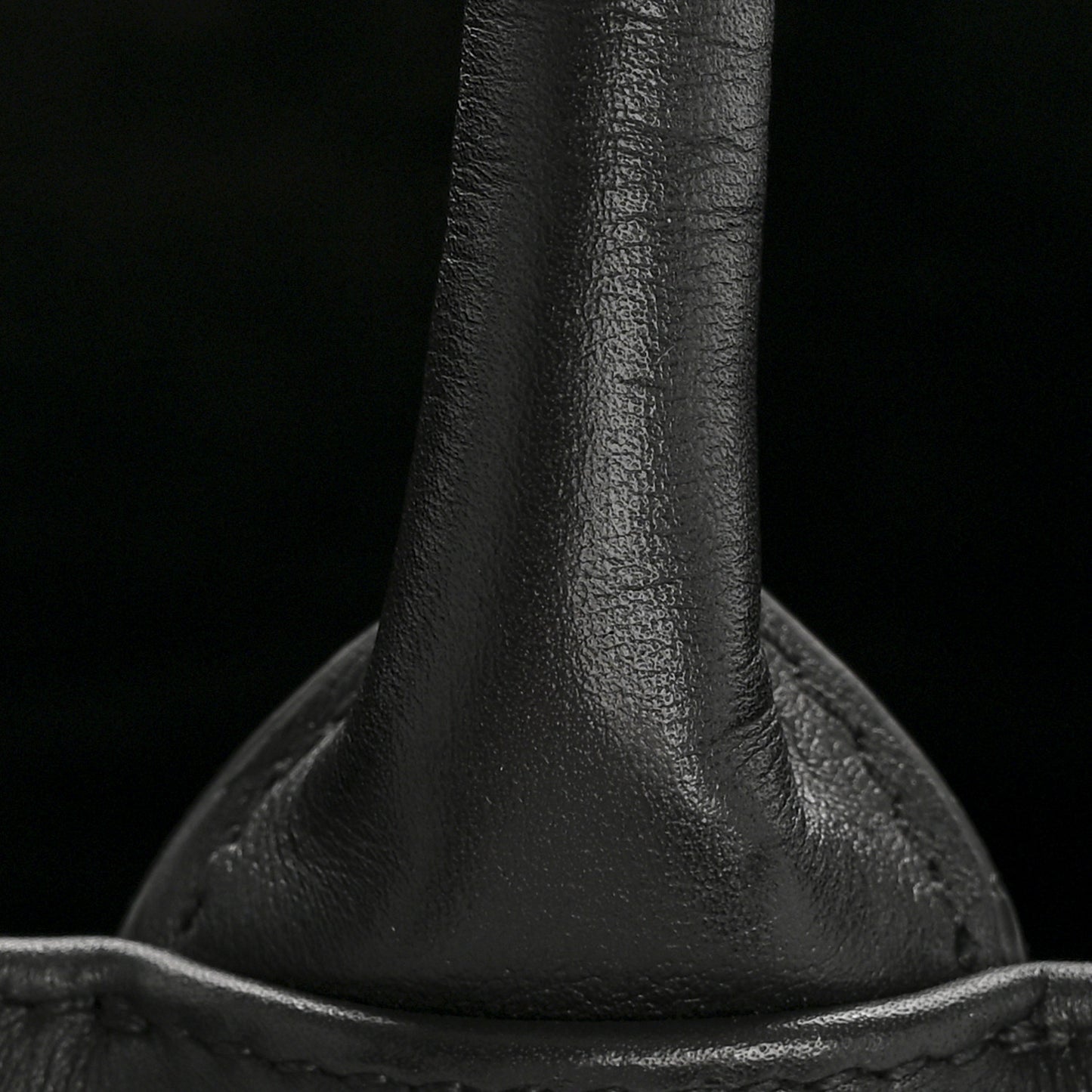 Calfskin Embossed Medium Book Tote Black