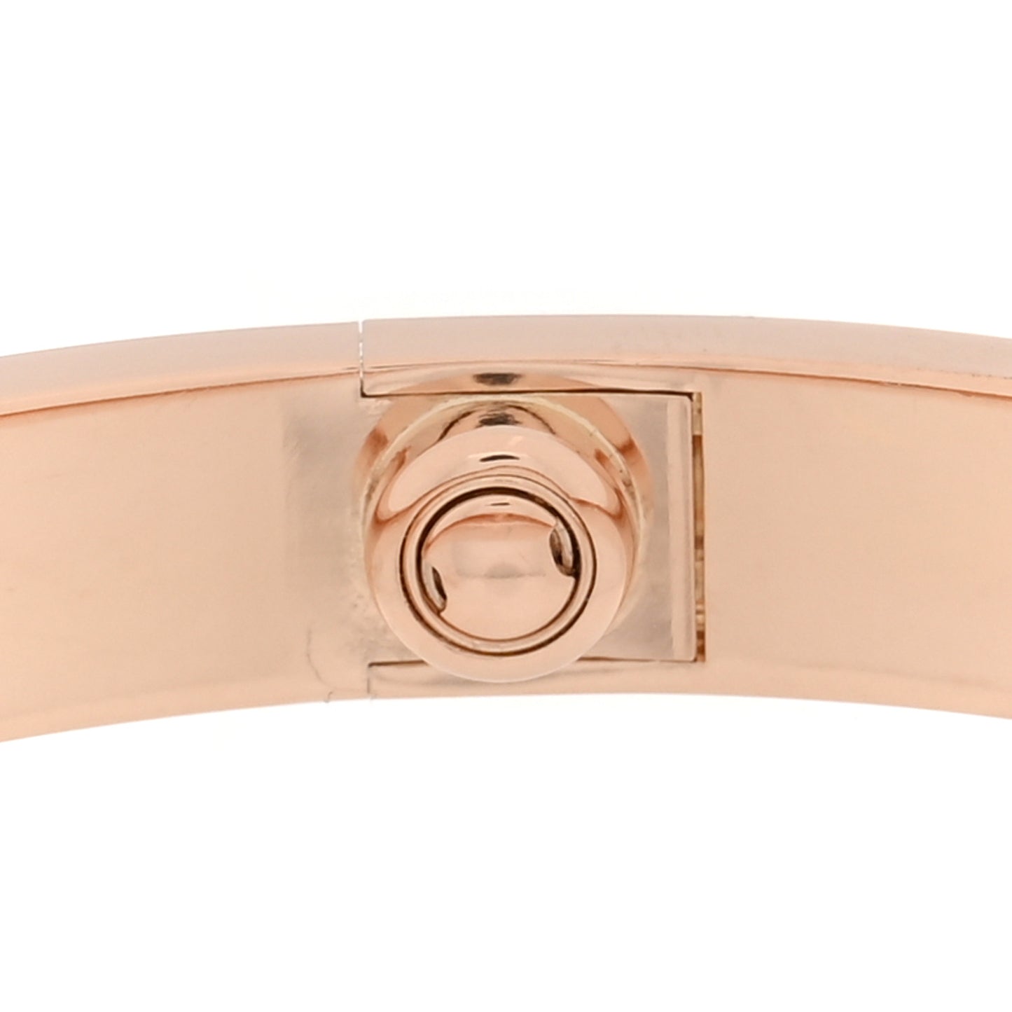 18K Pink Gold LOVE Bracelet 17