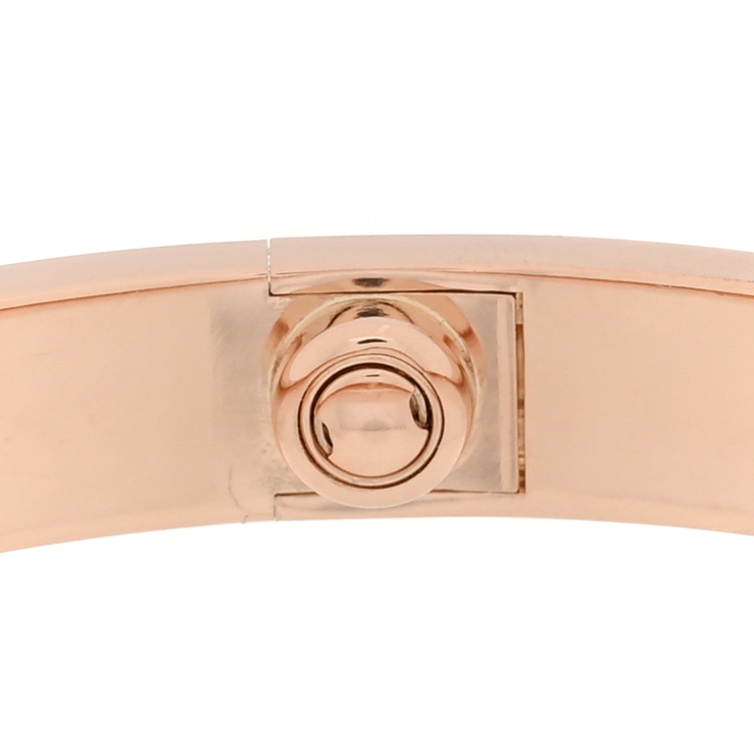 Cartier 18K Pink Gold LOVE Bracelet 17 5 of 8