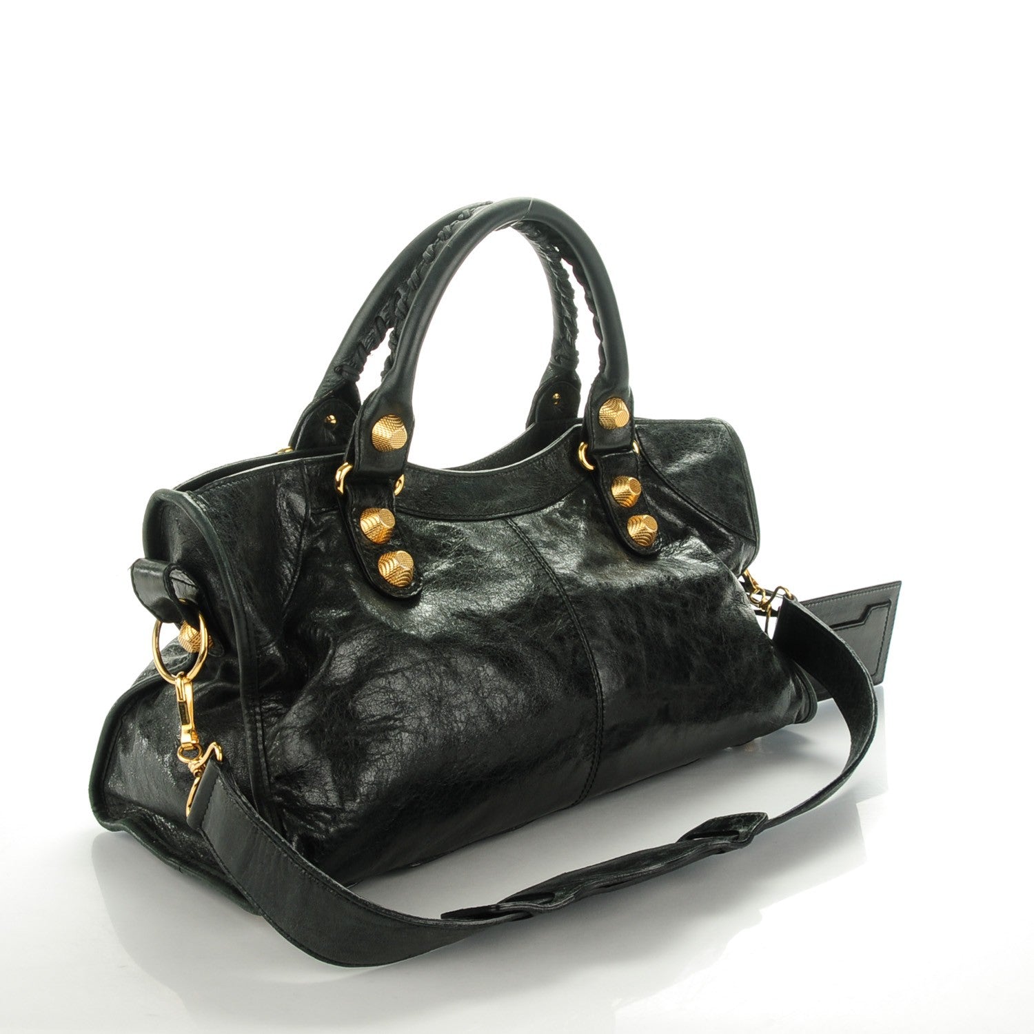 Balenciaga Agneau Giant 21 Gold Hardware Part Time Black 3 of 8
